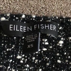 Fantastic Eileen Fisher sweater XS B&W